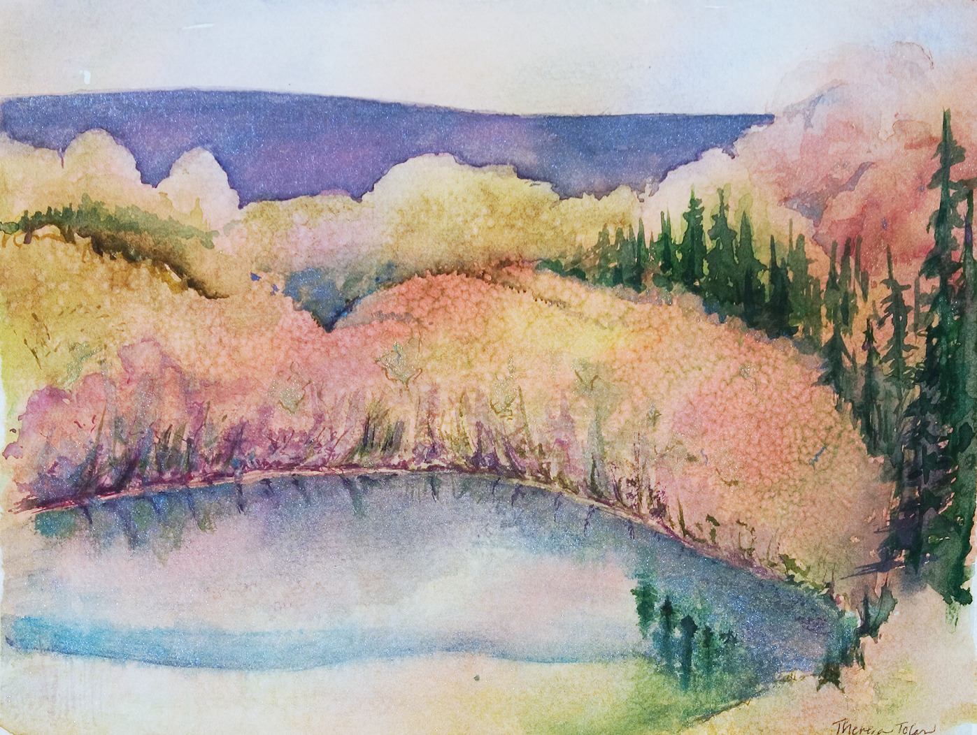Watercolor by Tajali Tolan