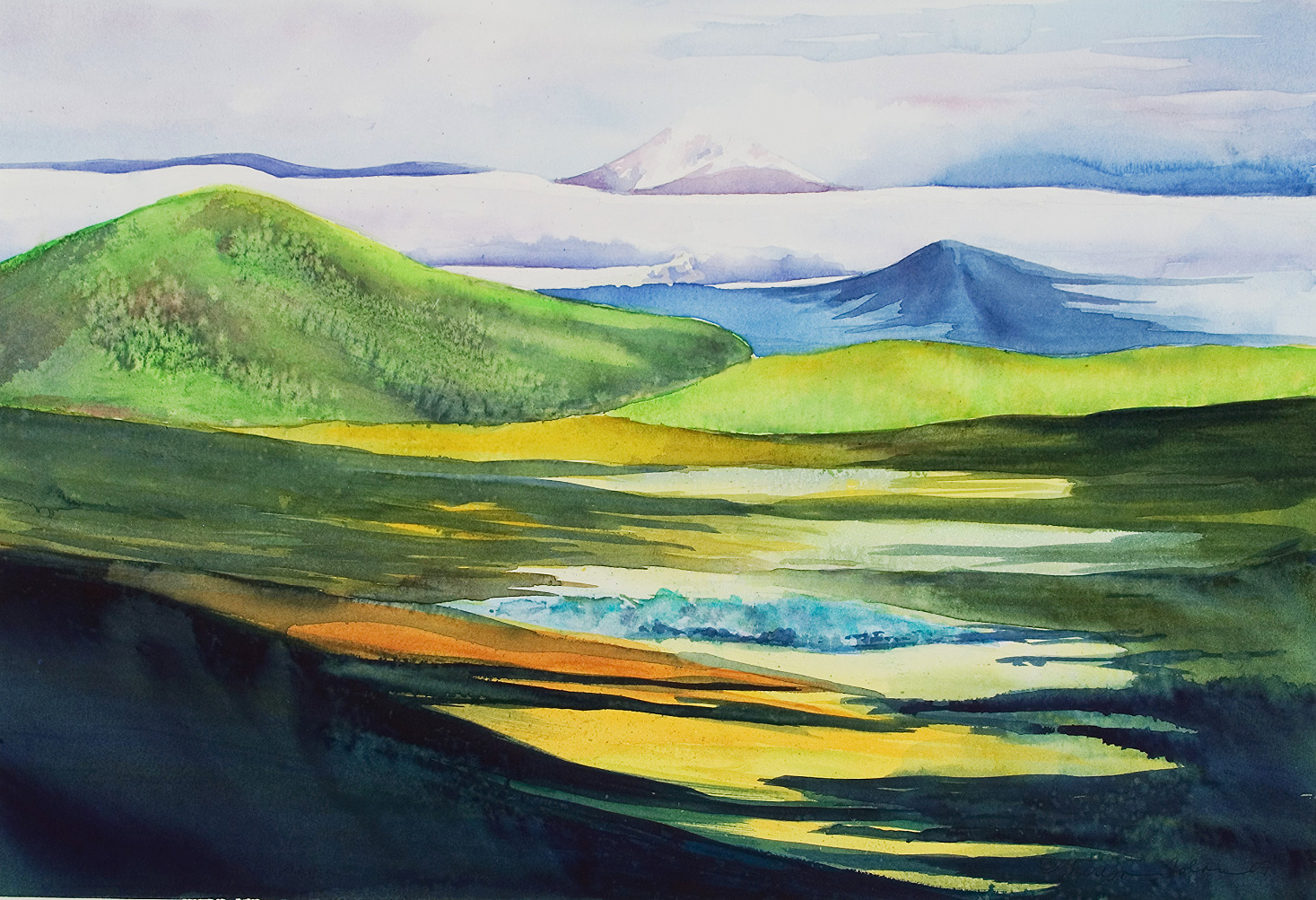 Watercolor by Tajali Tolan