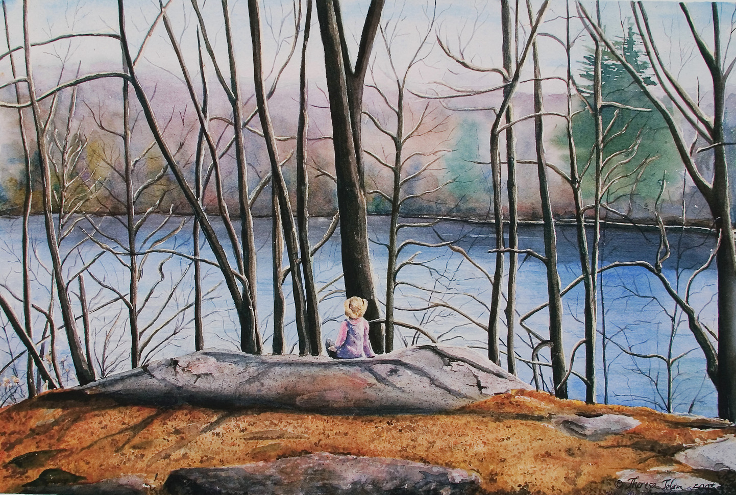 Watercolor by Tajali Tolan