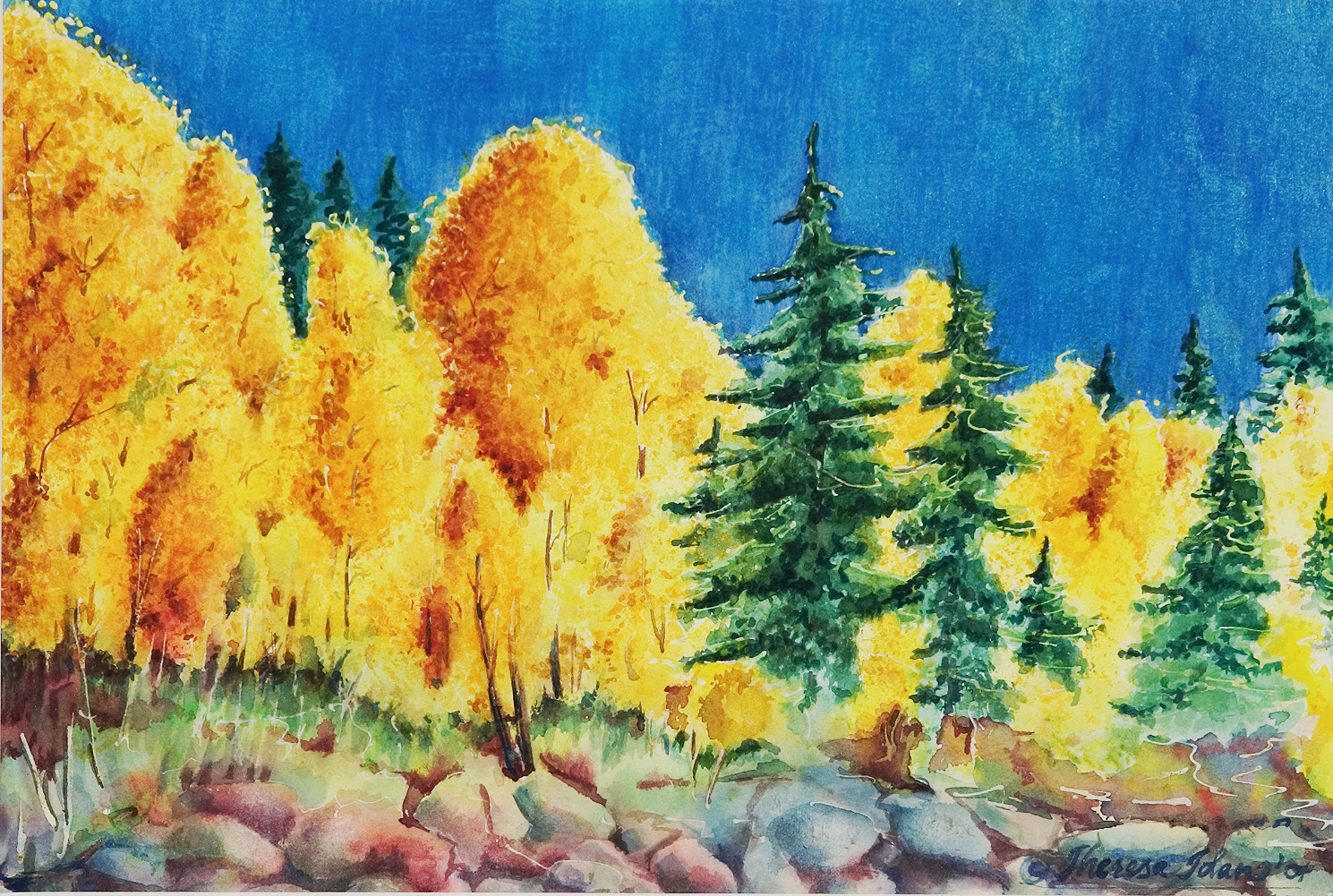 Watercolor by Tajali Tolan