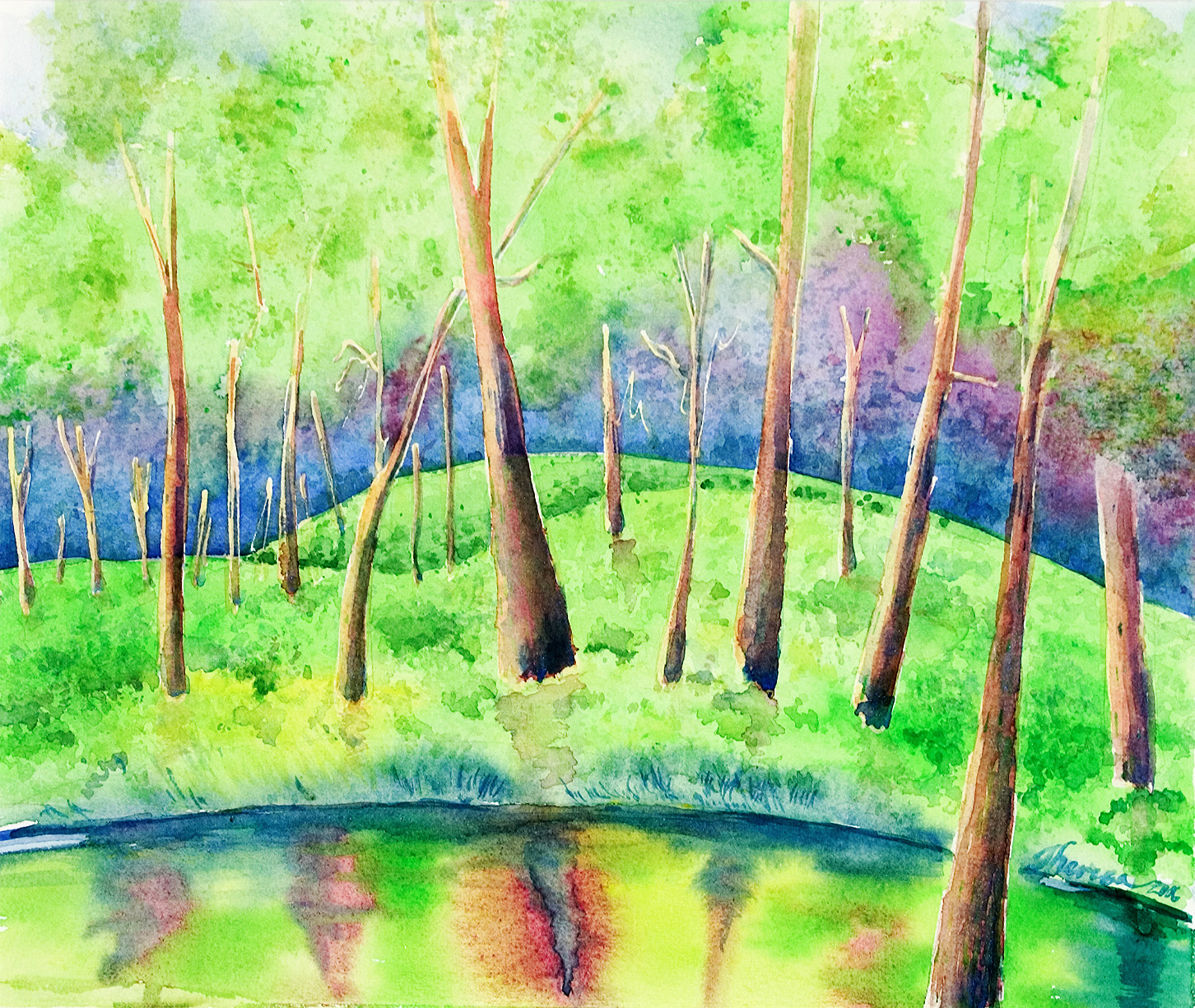 Watercolor by Tajali Tolan
