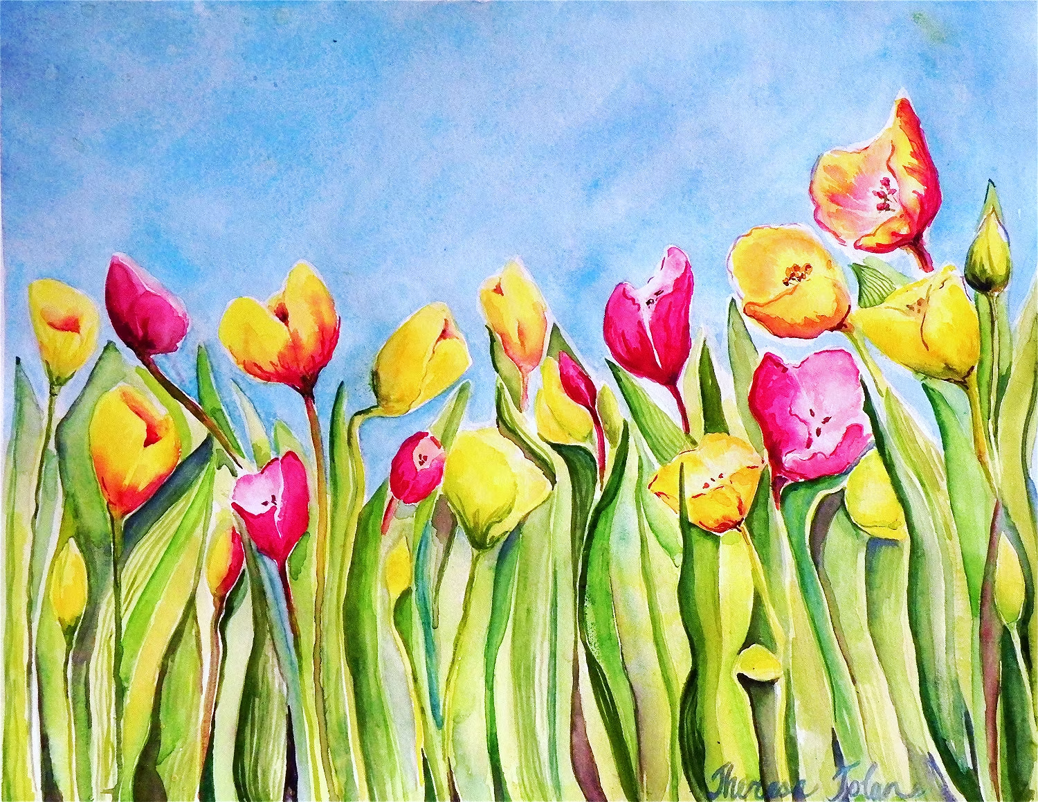 Watercolor by Tajali Tolan