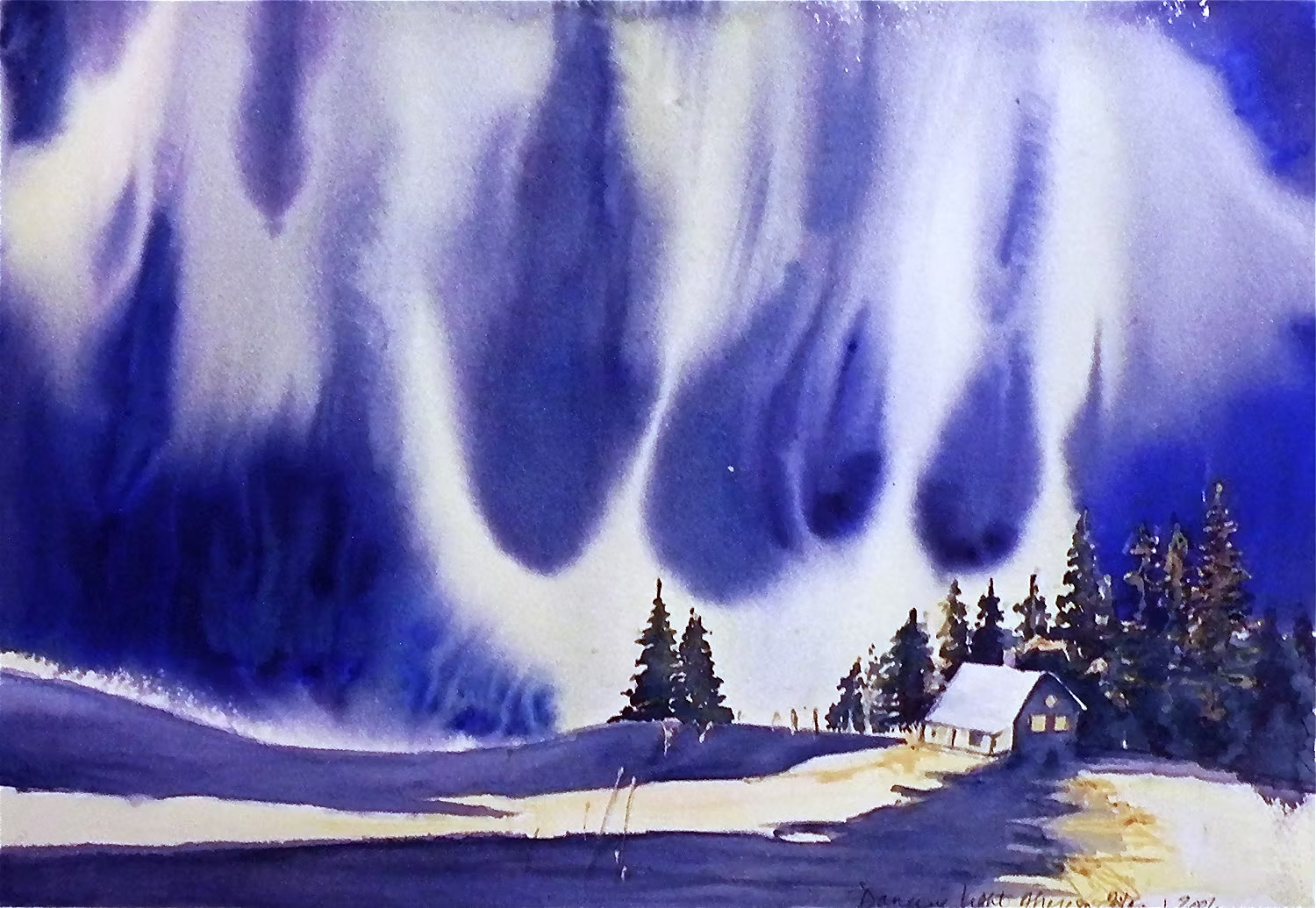 Watercolor by Tajali Tolan